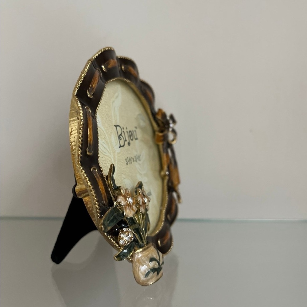 Bijou Enameled Picture Frame - Picture 5 of 6